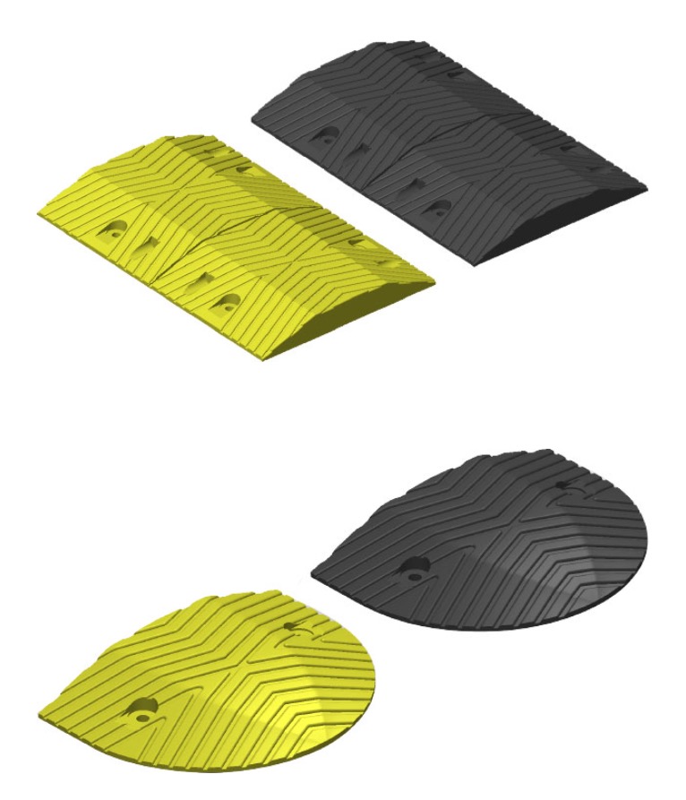 Speed Hump Ramp Trapezium Image